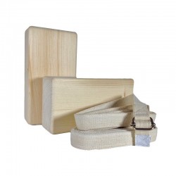 Lot de 10 Briques en bois...